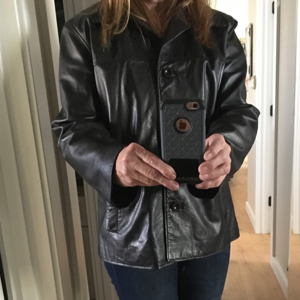 Buttery soft leather jacket